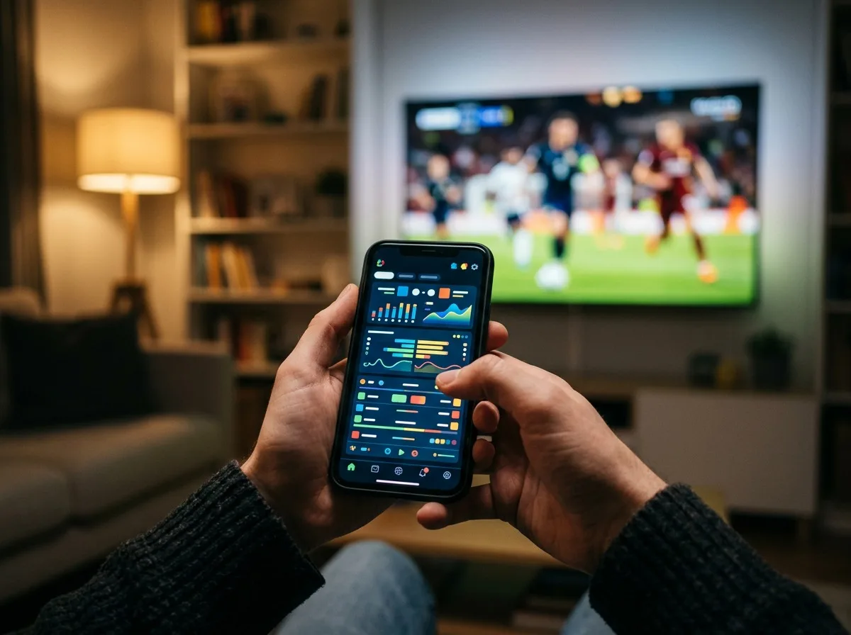 Telefon sa live kvotama tokom utakmice